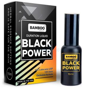 Chai Xịt Kéo Dài Thời Gian Bamboo Delay Black Power 15ml